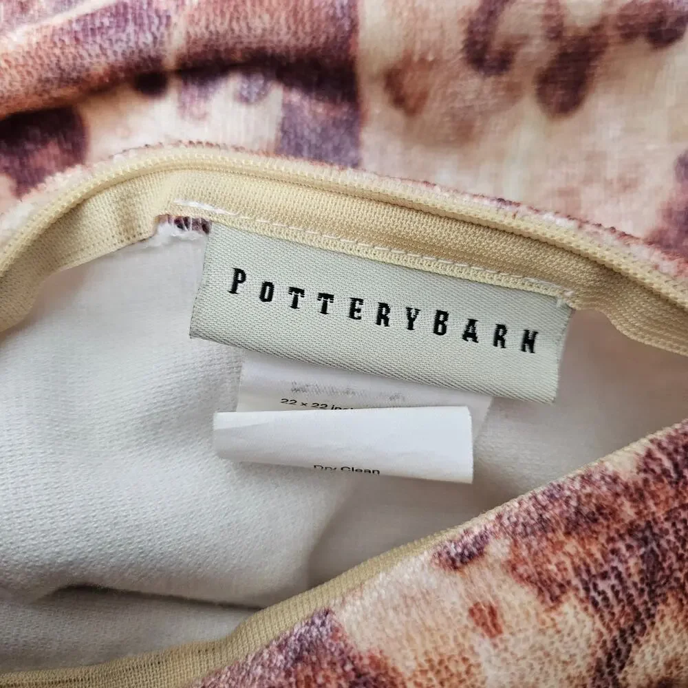 Pottery Barn Scarlett Velvet Pillow Covers 22